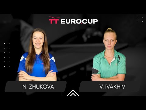 15:30 Nadiia Zhukova - Valeriia Ivakhiv 12.08.2025 TT Euro.Cup Women Ukraine Star. TABLE 3