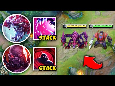 WE PICKED THE TWO HIGHEST HEALTH CHAMPIONS AND STACKED HP - League of Legends