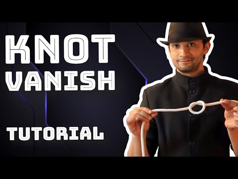 Vanishing Knot Magic Trick Revealed! [TUTORIAL]