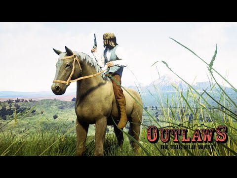 I tamed a mustang, hunted a bear, and made my boot - Outlaws of the Old West