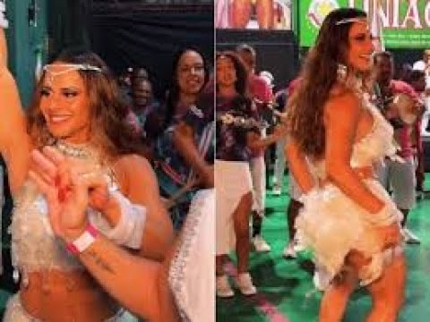 Viviane Araújo Rainha de Bateria da União Imperial Sambando no Ensaio de Quadra - CARNAVAL 2026