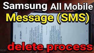 Samsung all Android mobile phone SMS Delete kaise karen, delete SMS, Delete messages On Samsung