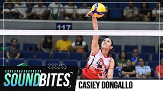 Casiey Dongallo reflects on volleyball journey | Soundbites