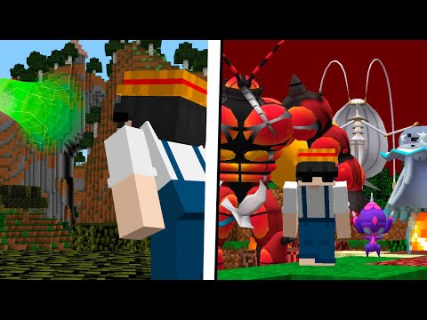 ENTREI NO MUNDO DAS ULTRA BEASTS NO MINECRAFT PIXELMON EM BUSCA DA POKÉDEX #17