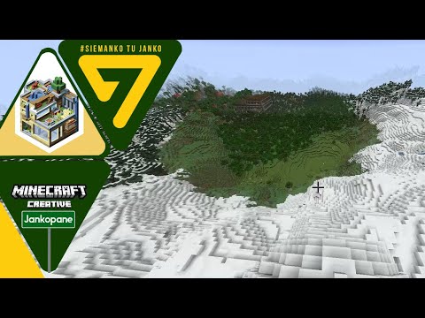 Explore Jankopane's epic winter settlement in Minecraft!