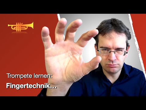 Trompete lernen - Fingertechnik