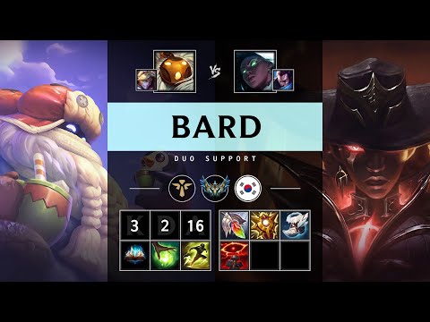 Bard Support vs Senna - KR Challenger Patch 25.21