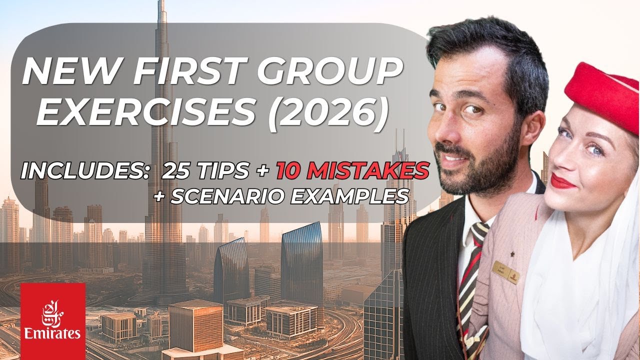 The NEW Emirates Cabin Crew Interview (2026 Method): First Group Discussion EXPLAINED