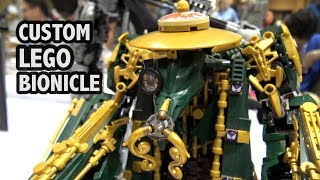 Merchant Matteo Custom LEGO Bionicle Character | Bricks by the Bay 2018 by Beyond the Brick