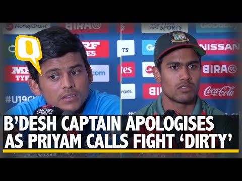 B'desh Skipper Says Sorry After Ugly Spat With India in U-19 WC Final | The Quint