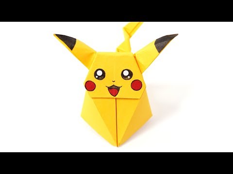 Origami Pikachu Pokemon Axpaperkawaii Paper Folding