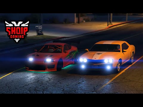 GTA 5 SHQIP - Vozitje e Çmendur Natën !! - SHQIPGaming