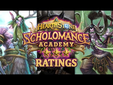 Trump's Scholomance Academy ⭐ Ratings: Druid / Hunter / Demon Hunter | Hearthstone