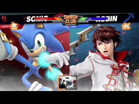 Smash Club #75 - LucasTrupa (Sonic) vs Jigle (Robin) - Losers Finals