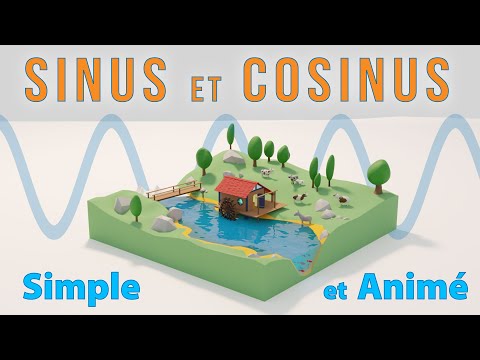 Sinus et cosinus : définition, courbes, et exemple d'application