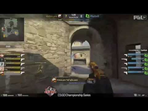 Virtus.pro Vs FlipSid3 CS:GO CCS Kick-off Map 1 - 06-04-2015
