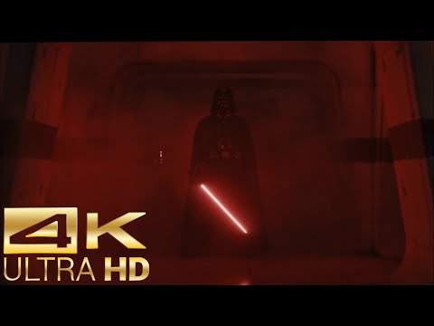 Darth Vader Hallway Fight Scene [4k UltraHD] - Rogue One: A Star Wars Story