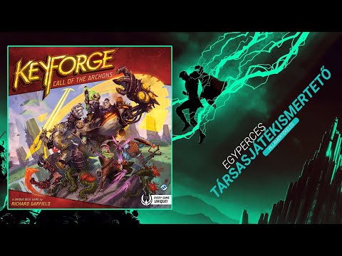 Egyperces társasjátékismertető | #80. Keyforge - Game-Obscura