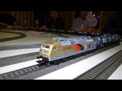 31. Stummi-Treff WN,  09 - BR 120 159-9 (Märklin 37542), Lok mit Werbelackierung