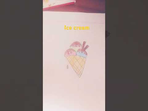how to draw ice cream step by step drawing.
