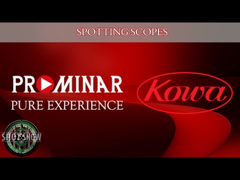 Prominar - Kowa Spotting Scopes Walk-Through - SHOT Show 2025