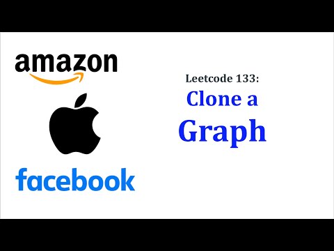Amazon Interview Question - Clone a Graph [Breadth First Search][Depth First Search]