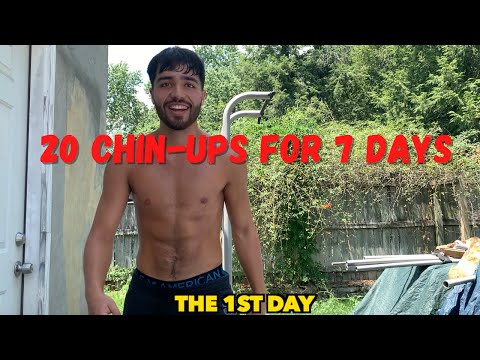 Doing 20 Chin-Ups Everyday for 7 Days