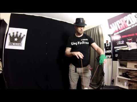 Offstring Yoyo Tutorial   Over the Shoulder Palm Grind Bind