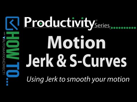 Productivity Series PLCs Motion Control - Smooth Out Motion Transitions from AutomationDirect
