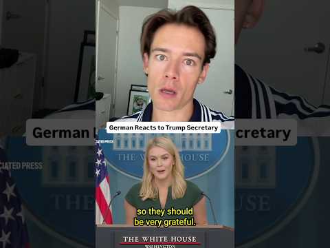 German Reacts to Trumps Secretary