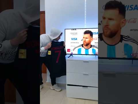 Messi got mad at me 🤬 #Shorts