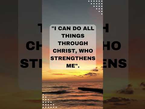 Bible Verse - Philippians 4:13