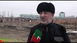 В Гудермесе строится новый рынок 
