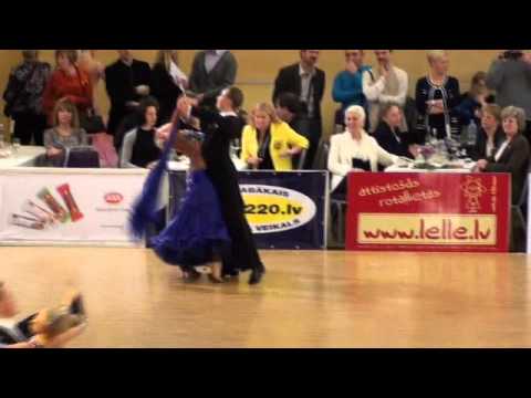 Latvian Standart Championship 2011 Aleksandrs Aņiščenko - Diāna Mackeviča final foxtrot.wmv