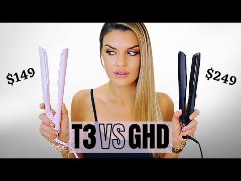 Which is better? | T3 Lucea VS GHD Platinum Plus |...