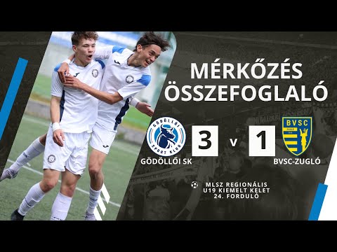 Gödöllői SK - BVSC-Zugló | 3-1 | (2-0) | MLSZ Regionális U19 Kiemelt Kelet | 24. forduló