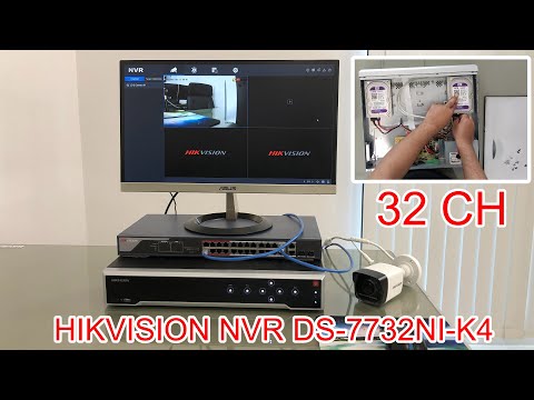 Hikvision NVR Ds 7732NI K4 4K