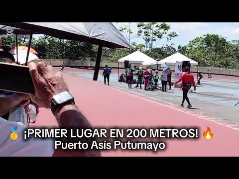 🥇 Primer lugar en 200 metros | Puerto Asís Putumayo 🛼🔥