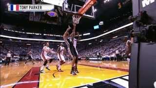Tony Parker's nice drive is tonight's International Play of the Day!