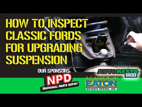 How To Inspect Classic Mustang Body Shock towers For Suspension Upgrades Episode 325 Autorestomod