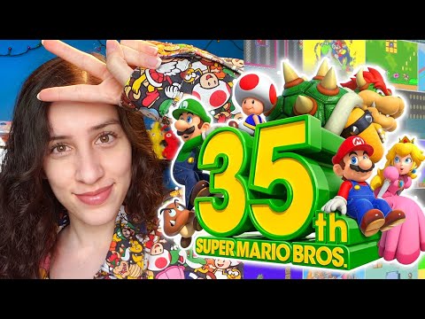 IT'S ALL HERE! Super Mario Bros. 35th Anniversary Direct Reaction! | JustJesss