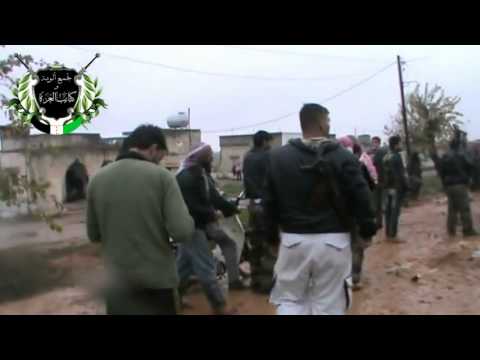 جولة ميدانية داخل حاجز حصرايا في ريف حماة بعد السيطرة عليه من قبل تجمع ألوية وكتائب العزة