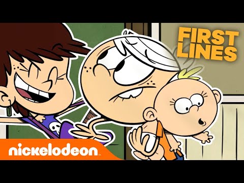The Loud House: Every Character’s First Line! 😜 w/ Jace Norman