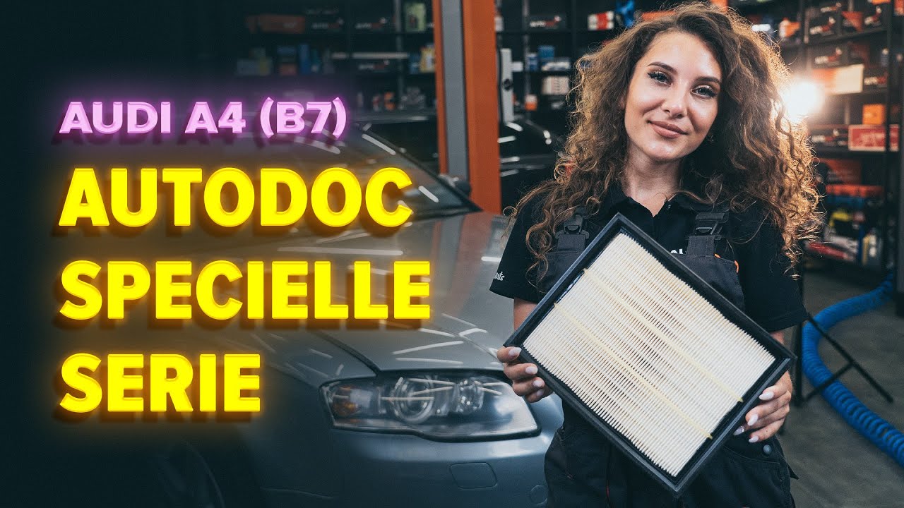 Cómo cambiar: filtros de aire - Audi A4 B7 | Guía de sustitución
