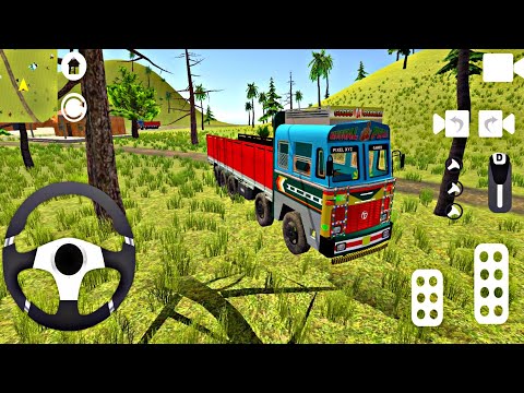 Tata National Cargo Transport Truck Driving - Offroad Indian Truck Simulator 2021 Gameplay