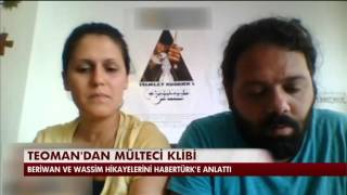 TEOMAN&#39;IN &quot;LİMANINDA&quot; ŞARKISINA ÇEKİLEN KLİBİN VE MÜLTECİ ÇİFTİN HİKAYESİ