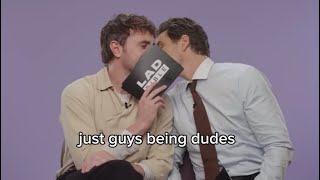 Paul and Pedro giving us exactly what we wanted 