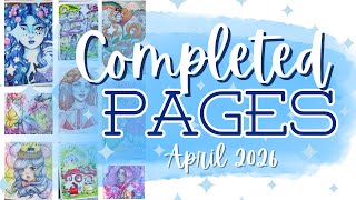 All My Completed Pages for April 2026