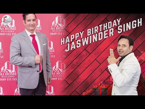 I wish you a very sweet and happy birthday, Jaswinder Singh Bhogal Ji !