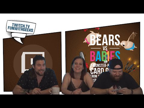 Mackók a Babák ellen! I A lehető legkevésbé családbarát társasjáték - Fun With Geeks Streamek